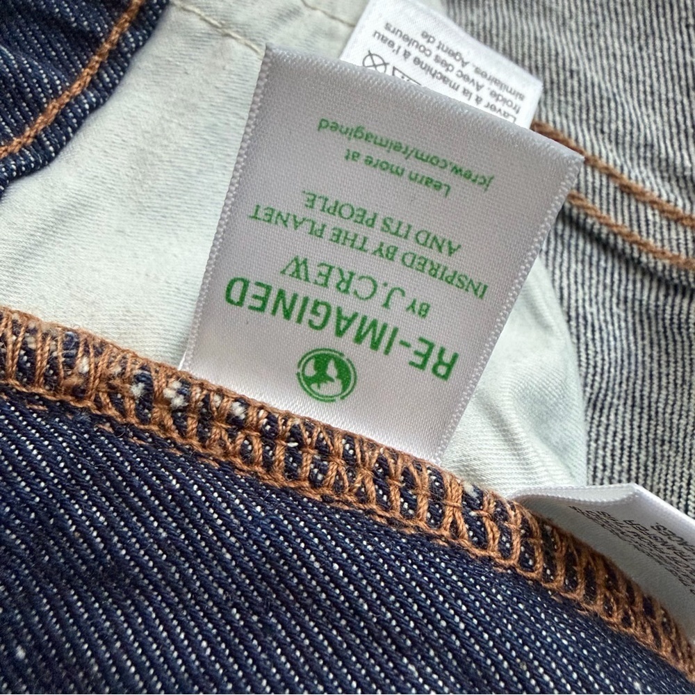 J.CREW Women's Jeans Size 30 Dark Wash Denim High-rise Tapered - Picture 10 of 10